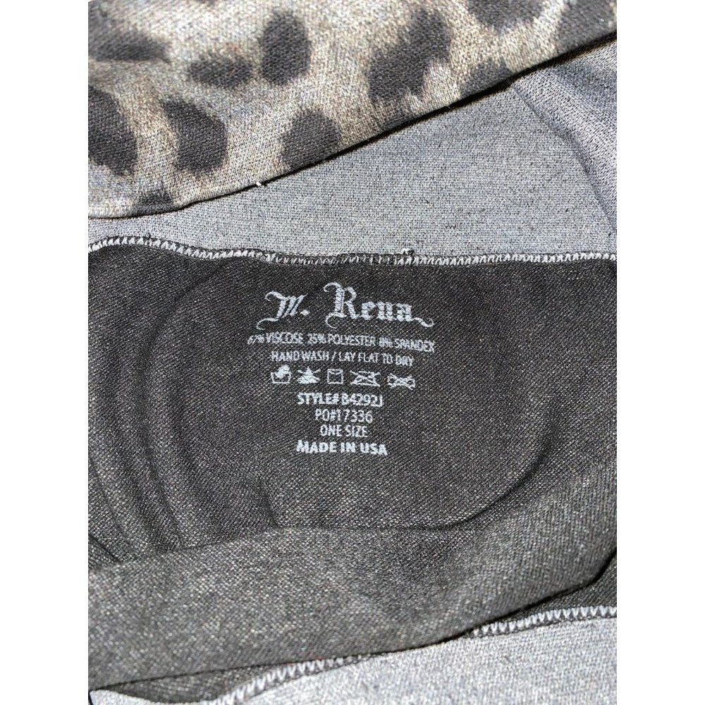 M.Rena High Waist Tummy Control Ombre Animal Print Leggings - Picture 5 of 5